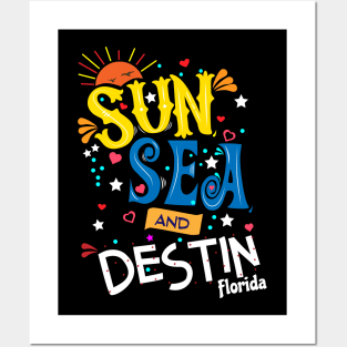 Sun Sea and Destin Florida Posters and Art